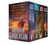 Title: Stormlight Archives HC Box Set 1-4: The Way of Kings, Words of Radiance, Oathbringer, Rhythm of War, Author: Brandon Sanderson