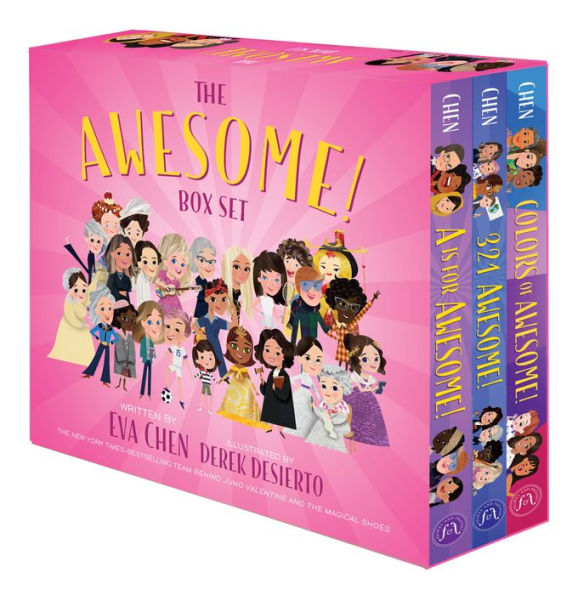 The Awesome! Box Set: A is for Awesome!, 3 2 1 Awesome!, and Colors of Awesome!