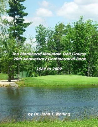 blackhead commerative 20th anniversary golf course mountain books