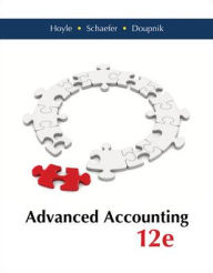 Title: Advanced Accounting with Connect Access Card / Edition 12, Author: Thomas Schaefer