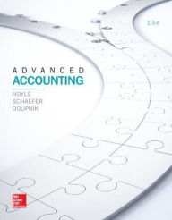 Title: LooseLeaf for Advanced Accounting / Edition 13, Author: Joe Ben Hoyle