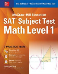 Title: McGraw-Hill Education SAT Subject Test Math Level 1 4th Ed., Author: John J. Diehl