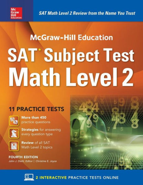 McGraw-Hill Education SAT Subject Test Math Level 2, Fourth Edition