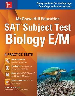 McGraw-Hill Education SAT Subject Test Biology E/M 4th Ed.