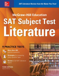 Title: McGraw-Hill Education SAT Subject Test Literature 3rd Ed., Author: Stephanie Muntone