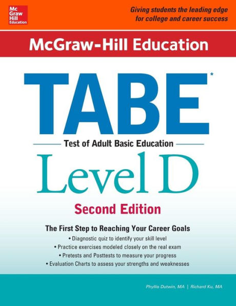 McGraw-Hill Education TABE Level D, Second Edition