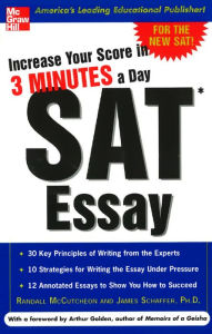 Title: Increase Your Score in 3 Minutes a Day: SAT Essay, Author: Randall McCutcheon