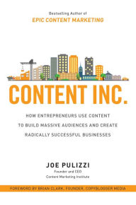 Title: Content Inc.: How Entrepreneurs Use Content to Build Massive Audiences and Create Radically Successful Businesses, Author: Joe Pulizzi
