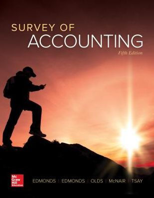 Survey of Accounting / Edition 5
