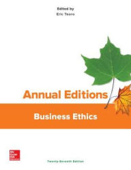 Books audio free download Annual Editions: Business Ethics, 27/e (English literature) by Eric Teoro PDB 9781259664069