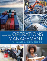 Title: Operations Management / Edition 13, Author: William J Stevenson
