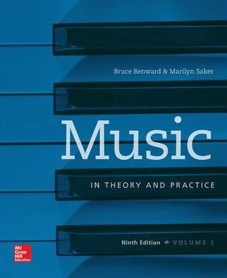 Music in Theory and Practice, Vol. 1 with Workbook / Edition 9