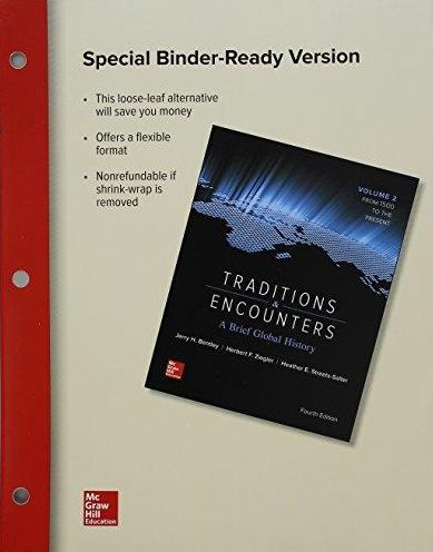 Looseleaf for Traditions & Encounters: A Brief Global History Volume 2 / Edition 4
