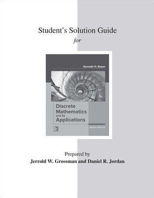 Student's Solutions Guide for Discrete Mathematics and Its Applications / Edition 8