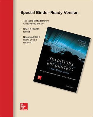 Looseleaf Traditions & Encounters: A Brief Global History Volume 2 with Connect 1-Term Access Card / Edition 4