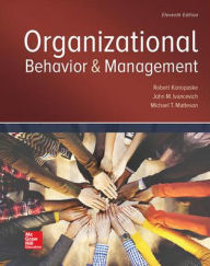 Title: Organizational Behavior and Management / Edition 11, Author: John Ivancevich