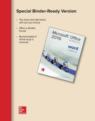 Looseleaf for Microsoft Office Word 2016 Complete: In Practice / Edition 1
