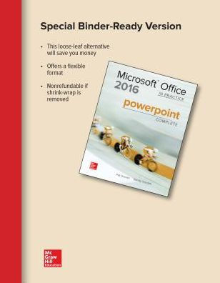 Looseleaf for Microsoft Office PowerPoint 2016 Complete: In Practice / Edition 1