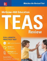 Title: McGraw-Hill Education TEAS Review, Second Edition / Edition 2, Author: Cara Cantarella