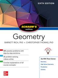 Title: Schaum's Outline of Geometry, Sixth Edition, Author: Barnett Rich