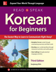 Title: Read and Speak Korean for Beginners, Third Edition, Author: Sunjeong Shin