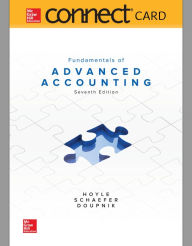 Title: Connect Access Card for Fundamentals of Advanced Accounting / Edition 7, Author: Thomas Schaefer