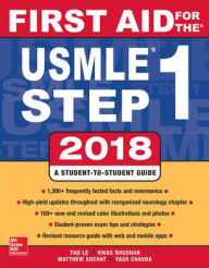 Title: First Aid for the USMLE Step 1 2018, 28th Edition / Edition 28, Author: Matthew Sochat