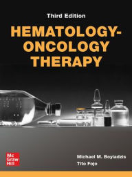 Download pdf format books Hematology-Oncology Therapy, Third Edition / Edition 3 9781260117400 by 