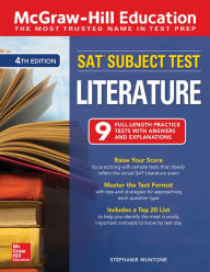Title: McGraw-Hill Education SAT Subject Test Literature, Fourth Edition, Author: Stephanie Muntone