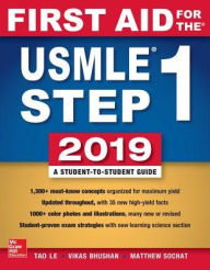 Google book download forum First Aid for the USMLE Step 1 2019, Twenty-ninth edition by Tao Le, Vikas Bhushan PDF CHM