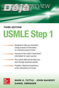 Ebook free downloads pdf format Deja Review USMLE Step 1 3e / Edition 3 CHM by Mark Tuttle in English 9781260441642