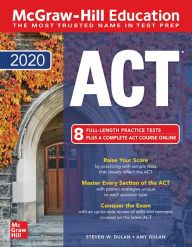 Title: McGraw-Hill ACT 2020 edition, Author: Steven W. Dulan