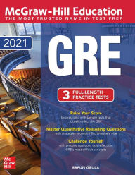 Title: McGraw-Hill Education GRE 2021, Author: Erfun Geula