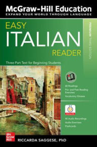Title: Easy Italian Reader, Premium Third Edition, Author: Riccarda Saggese