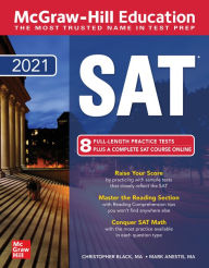 Title: McGraw-Hill Education SAT 2021, Author: Christopher  Black