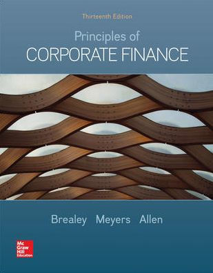 Loose-leaf for Principles of Corporate Finance / Edition 13