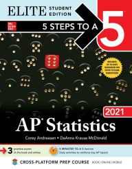 Download Best sellers eBook 5 Steps to a 5: AP Statistics 2021 Elite Student Edition by Corey Andreasen, DeAnna Krause McDonald 9781260467185 in English