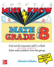 Ebooks free download italiano Must Know Math Grade 8 