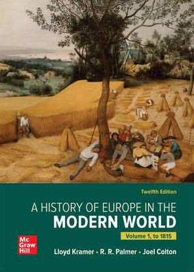 Looseleaf for A History of Europe in the Modern World, Volume 1 / Edition 12