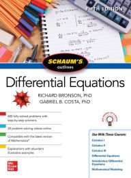 Title: Schaum's Outline of Differential Equations, Fifth Edition, Author: Richard Bronson