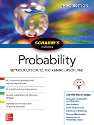Title: Schaum's Outline of Probability, Third Edition, Author: Seymour Lipschutz