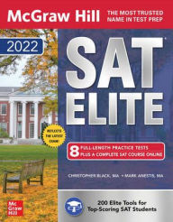 Title: McGraw-Hill Education SAT Elite 2022, Author: Mark Anestis