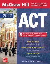 Title: McGraw-Hill Education ACT 2022, Author: Steven W. Dulan