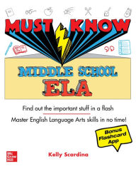 Title: Must Know Middle School ELA, Author: Kelly Scardina