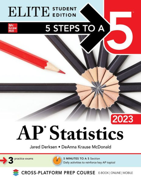 5 Steps to a 5: AP Statistics 2023 Elite Student Edition
