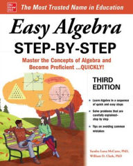 Free download books isbn no Easy Algebra Step-by-Step, Third Edition 9781264878796 (English Edition) MOBI by William Clark, Sandra Luna McCune, William Clark, Sandra Luna McCune