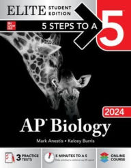 Title: 5 Steps to a 5: AP Biology 2024 Elite Student Edition, Author: Kelcey Burris