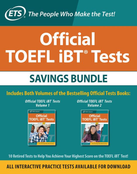 Official TOEFL iBT Tests Savings Bundle, Third Edition