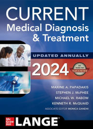 Downloading audiobooks to mp3 CURRENT Medical Diagnosis and Treatment 2024 PDF CHM