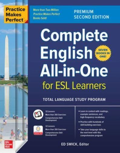 Practice Makes Perfect: Complete English All-in-One for ESL Learners, Premium Second Edition